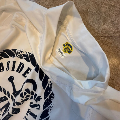 Banana Boat Jersey Shore Seaside Heights Off White Rash Guard - Medium