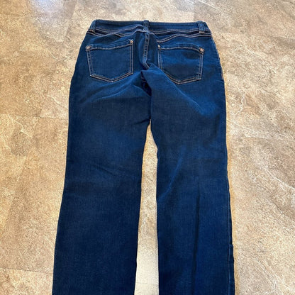 INC Denim Jeans Skinny Leg Curvy Fit Dark Wash - 4P