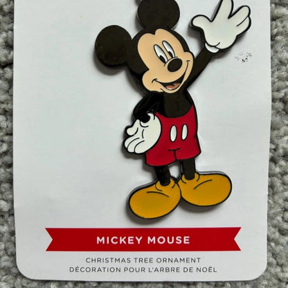 Hallmark Hanging Metal Ornaments - Mickey Mouse - NWT