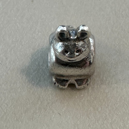 Authentic Pandora Kitty Cat Charm - Sterling 925 Bead Retired - EUC