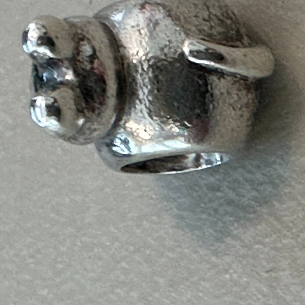 Authentic Pandora Kitty Cat Charm - Sterling 925 Bead Retired - EUC