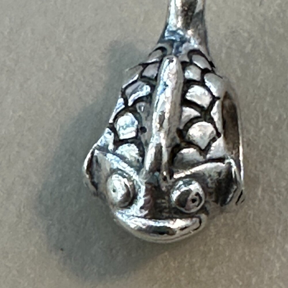 PANDORA | HAPPY FISH CHARM 925 ALE - RETIRED, PIECES - EUC