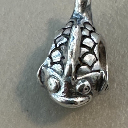 PANDORA | HAPPY FISH CHARM 925 ALE - RETIRED, PIECES - EUC