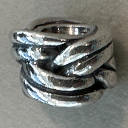 Authentic Pandora Forget Me Not Knot Love Charm - Retired 925 ALE - EUC
