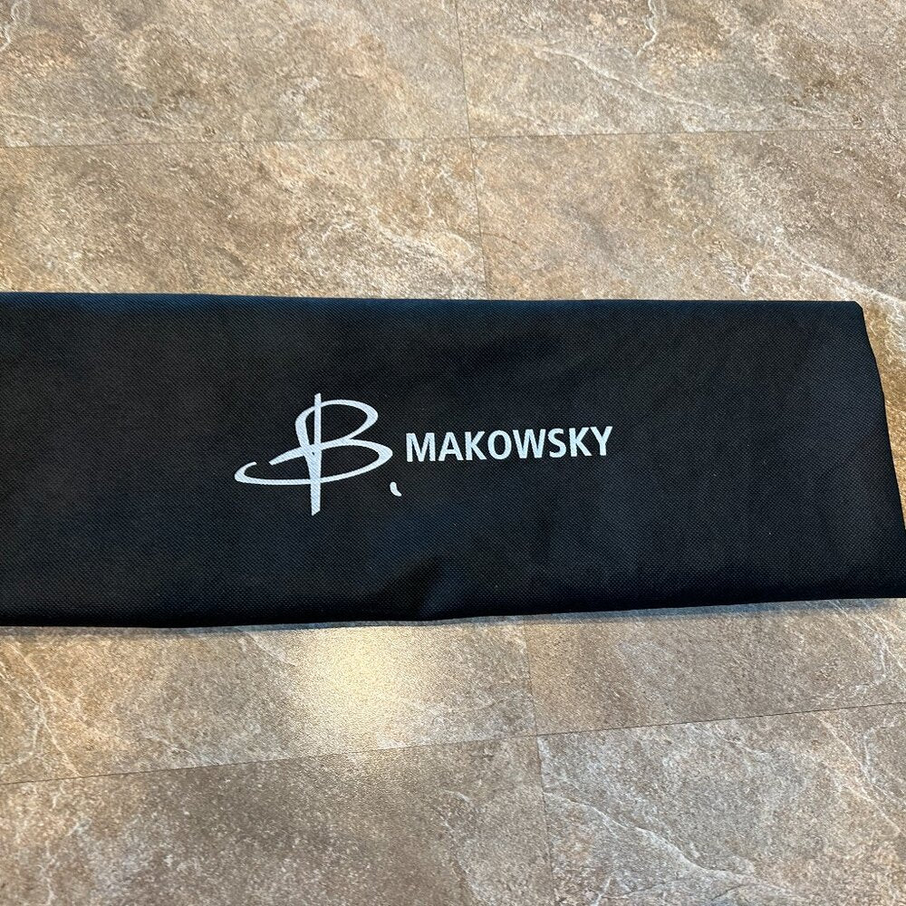 B. Makosky Handbag Storage Cover Dust Bag Black Logo Approx Size 20.5 x 21.5