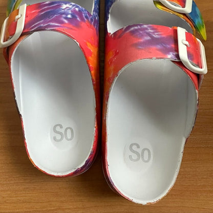 SO Passion Fruit Women's Slide Sandals - Like New - Size 8