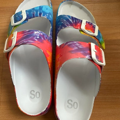 SO Passion Fruit Women's Slide Sandals - Like New - Size 8