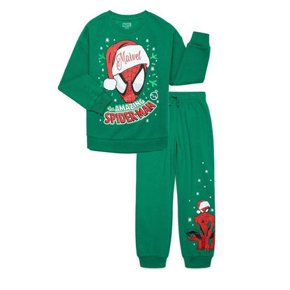 Marvel Amazing Spider-Man Spiderman Boys Sweatshirt & Joggers, Sizes X-Small