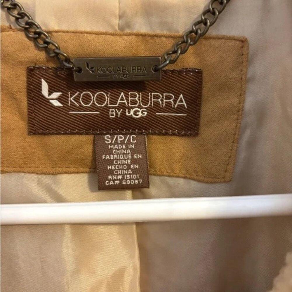 UGG Koolaburra Tan Sherpa Teddy Jacket - Size Small - Excellent condition!