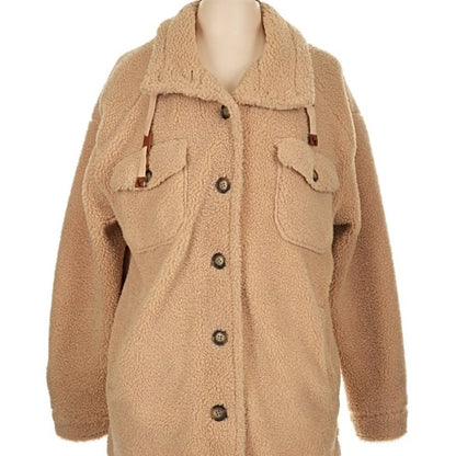 UGG Koolaburra Tan Sherpa Teddy Jacket - Size Small - Excellent condition!