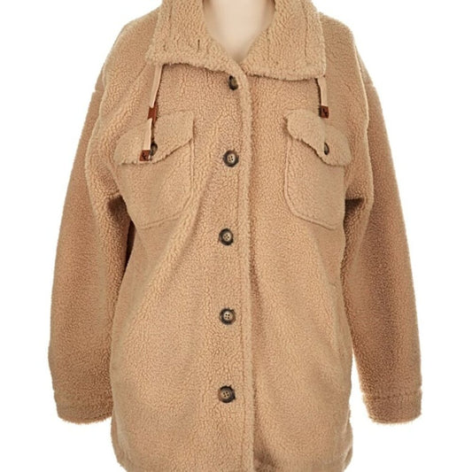 UGG Koolaburra Tan Sherpa Teddy Jacket - Size Small - Excellent condition!