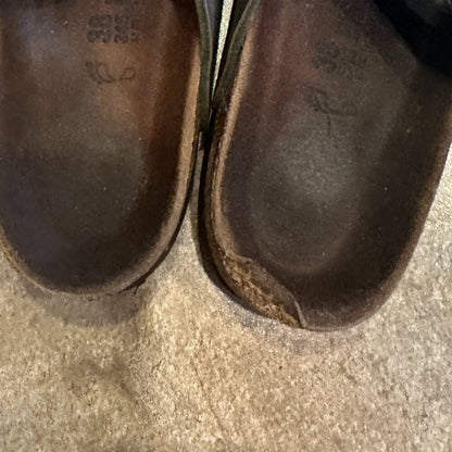Birkenstock Women's Florida 3 Strap Sandals - Size 8 - USED - Tannish