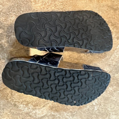Birkenstock Birki's Women Salina Blue & White Sandals  - Size 8 or 38 - USED.