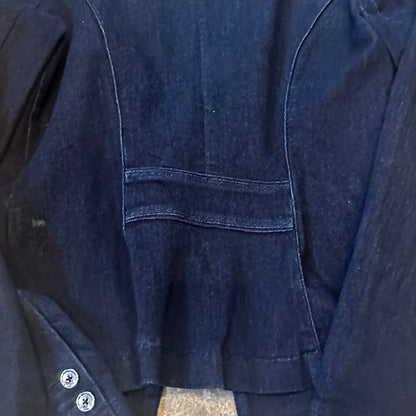 White House | Black Market Womens Denim Jacket Size 4
