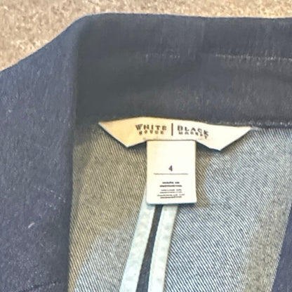 White House | Black Market Womens Denim Jacket Size 4