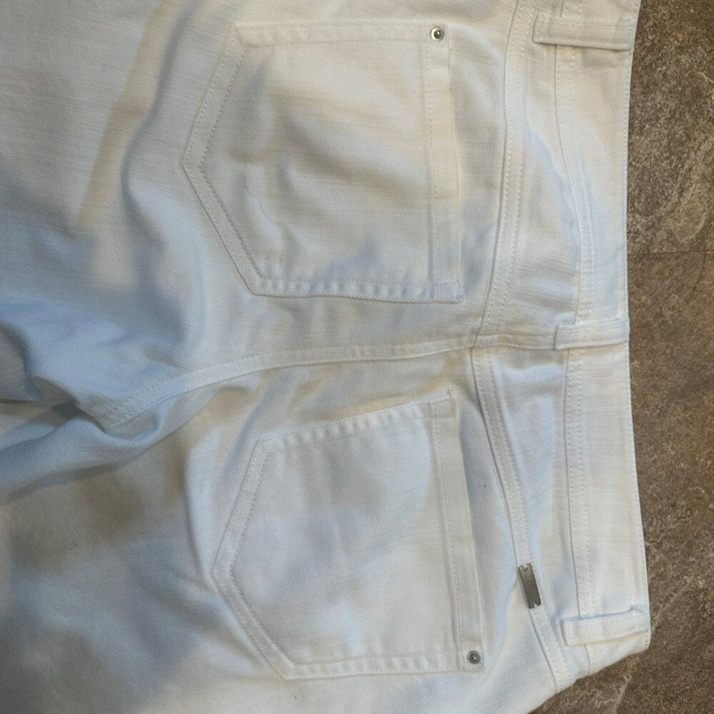 INC Denim Jeans White Capri Skinny Leg Regular Fit - Size 4