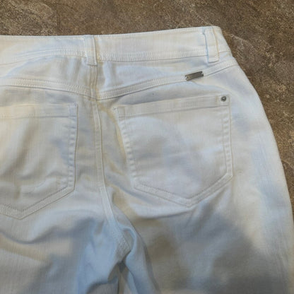 INC Denim Jeans White Capri Skinny Leg Regular Fit - Size 4