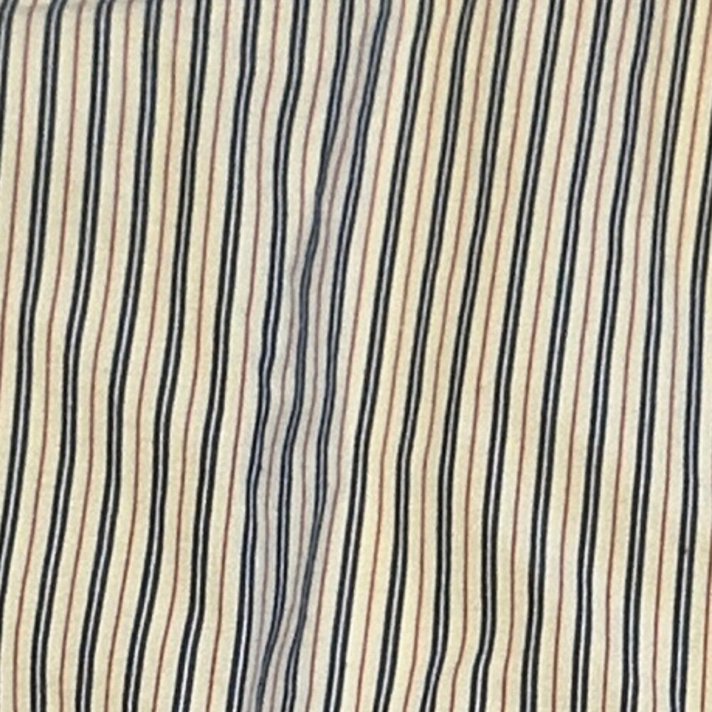 Lauren Ralph Lauren Non Iron Blue, Red & White Striped LS Shirt, Small