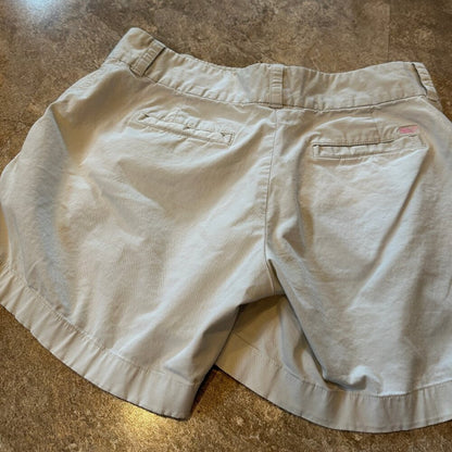 Vineyard Vines Womens Khaki Shorts Tan - Everyday should feel this good- Size 2