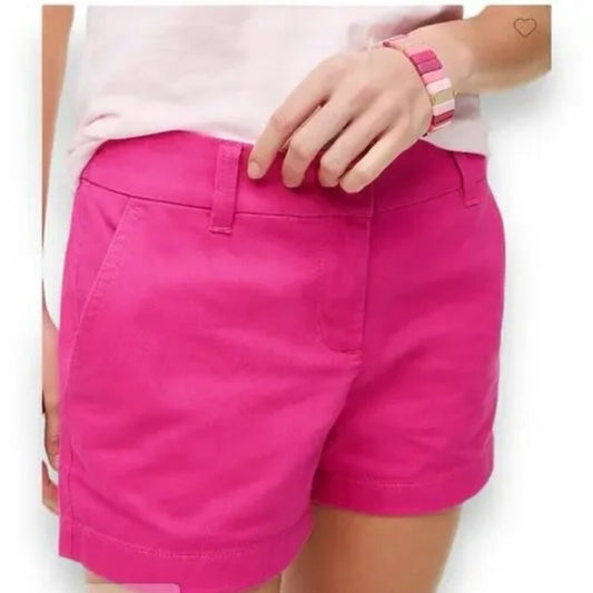J. Crew Pink Womens Shorts with Pockets - Size 4 - Reimagined