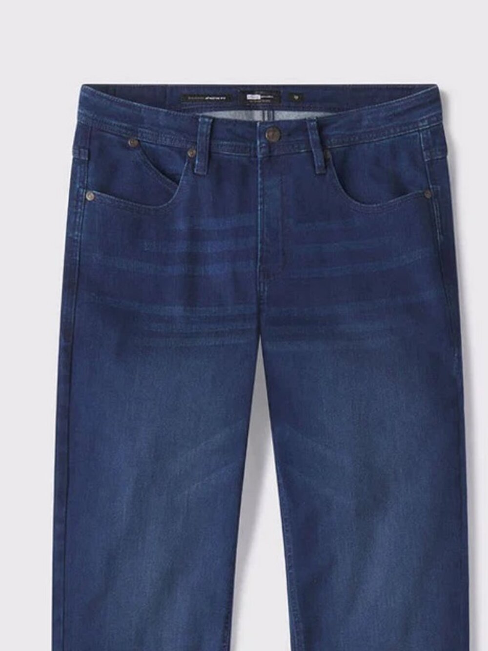 Barbell Apparel Men Med Wash Distressed Straight Athletic Jeans - 32 x 30 NWT‎