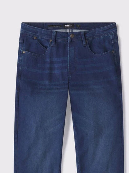 Barbell Apparel Men Med Wash Distressed Straight Athletic Jeans - 32 x 30 NWT‎