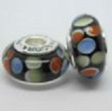 Murano Glass European Style Glass Beads Charms - Fits most Bracelets