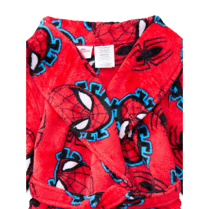 Disney Spider-Man Toddler Boys Fleece Bathrobe Pajamas, Sizes 2T-5T