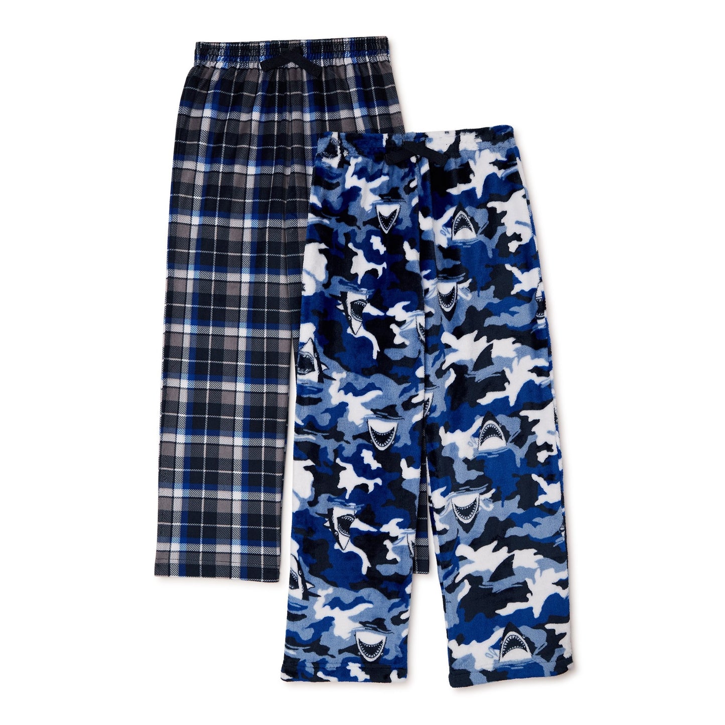 Wonder Nation Boys Pajama Sleep Pants, 2-Pack, Sharks, XS