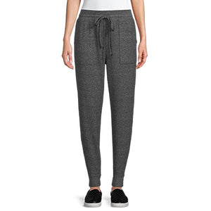 Time and Tru Women's Cozy Joggers - Drawstring and Pockets