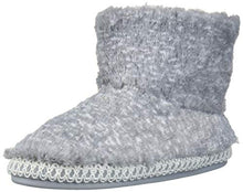 Load image into Gallery viewer, Dearfoams Unisex-Child Df Kids Toddlers Fluffy Pile Bootie Slipper
