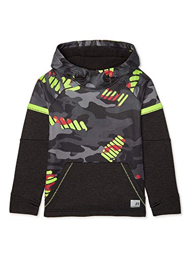Russell Performance Boys Camo Pullover Hoodie, Large